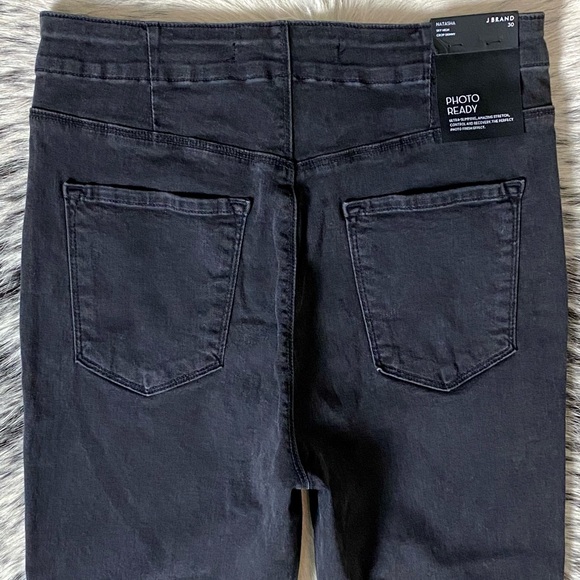 J BRAND NATASHA HIGH-RISE BELLATRIX DESTRUCT SZ 30 - Picture 13 of 14
